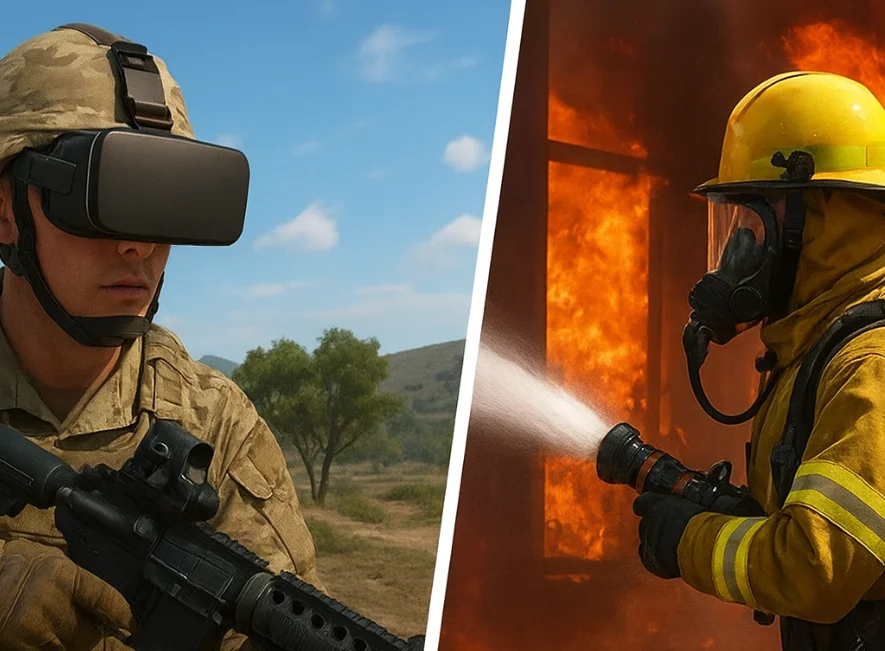 Military and firefighting Training Simulation company